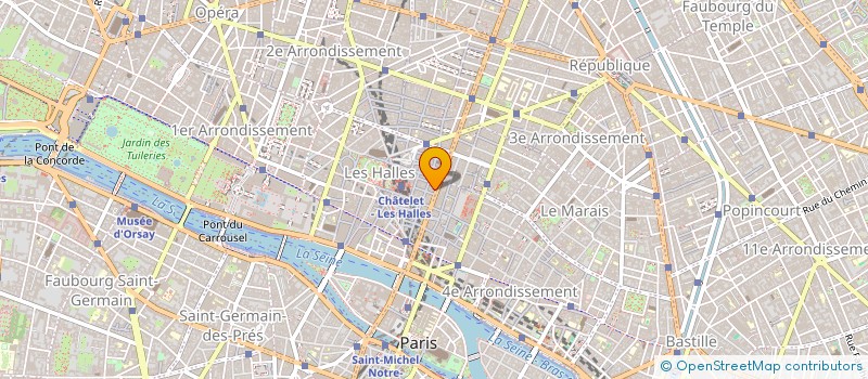 localisation de l'entreprise SEBAS 43 à PARIS