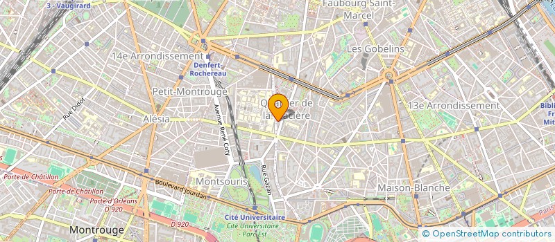 localisation de l'entreprise SEBASTIAN LOPEZ PERSONAL-TRAINER & COACH  PARIS