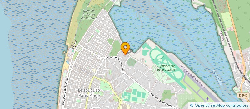 localisation de l'entreprise SEBASTIEN  LE TOUQUET-PARIS-PLAGE