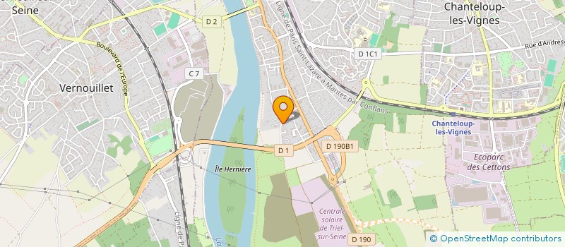 localisation de l'entreprise SEBASTIEN AGUILAR & CO à TRIEL-SUR-SEINE