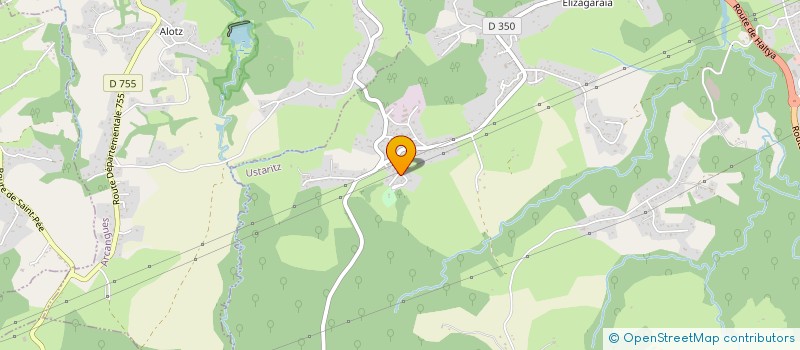 localisation de l'entreprise SEBASTIEN ALFARO à USTARITZ