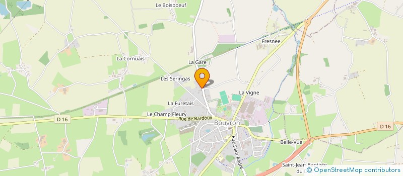 localisation de l'entreprise SEBASTIEN BATEZAT - APPLICATIONS WEB/MOBILE  BOUVRON