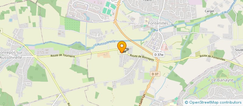 localisation de l'entreprise SEBASTIEN BERTINELLI CONSEILS  FONTENILLES