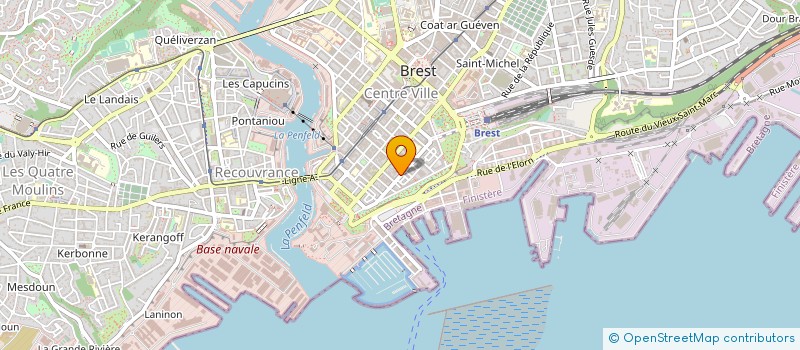 localisation de l'entreprise SEBASTIEN BEUZIT à BREST