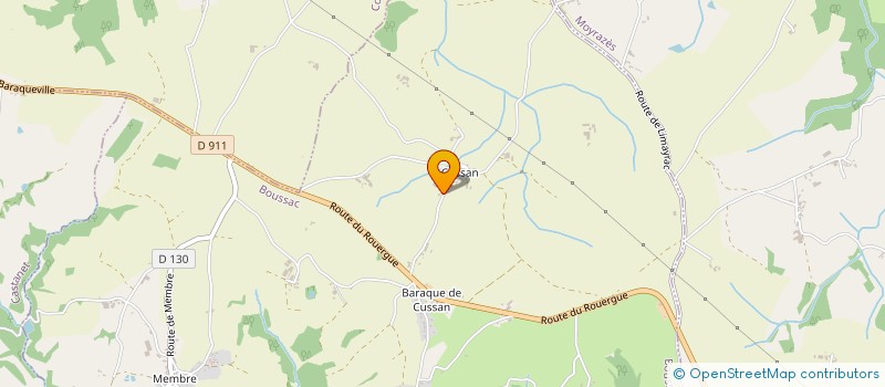 localisation de l'entreprise SEBASTIEN BLANC  BOUSSAC