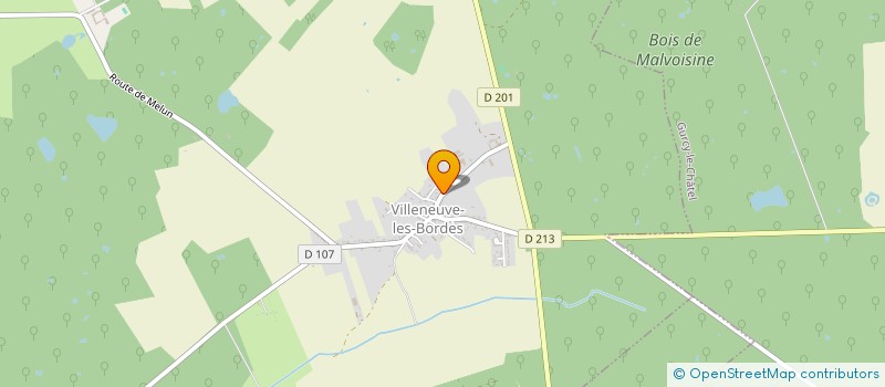 localisation de l'entreprise SEBASTIEN BOURGEOIS  VILLENEUVE-LES-BORDES