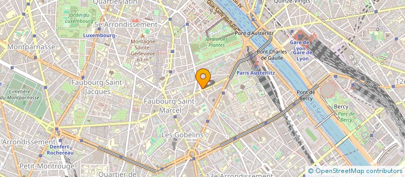 localisation de l'entreprise SEBASTIEN BOURGEOIS CONSEIL  PARIS