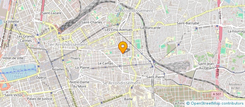 localisation de l'entreprise SEBASTIEN CASTELLA IMMOBILIER à MARSEILLE
