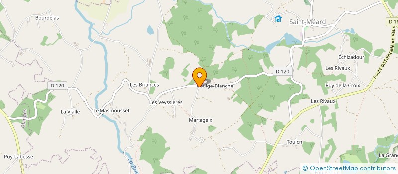 localisation de l'entreprise SEBASTIEN COUDRIER à SAINT-MEARD