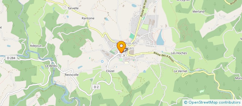 localisation de l'entreprise SEBASTIEN COURTIAL  VERNOUX-EN-VIVARAIS