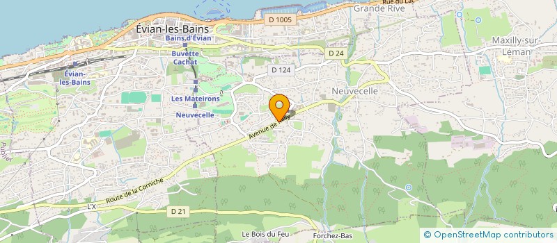 localisation de l'entreprise SEBASTIEN DI VORA ARCHITECTE  NEUVECELLE