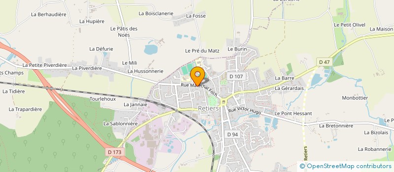 localisation de l'entreprise SEBASTIEN DUVAL à MARCILLE-ROBERT