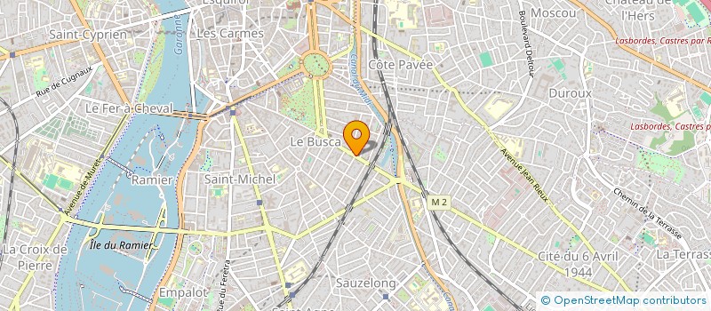 localisation de l'entreprise SEBASTIEN ET DELPHINE ALALOUF à TOULOUSE