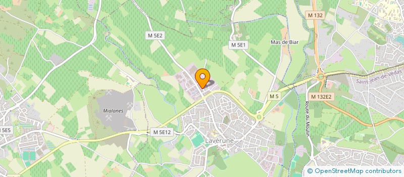 localisation de l'entreprise SEBASTIEN ET JULIE  LAVERUNE