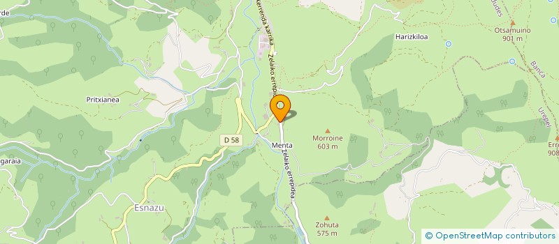 localisation de l'entreprise SEBASTIEN ETCHEVERRY  BANCA