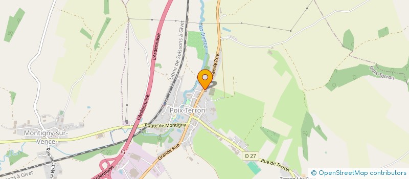 localisation de l'entreprise SEBASTIEN FERNANDES  VILLERS-LE-TOURNEUR