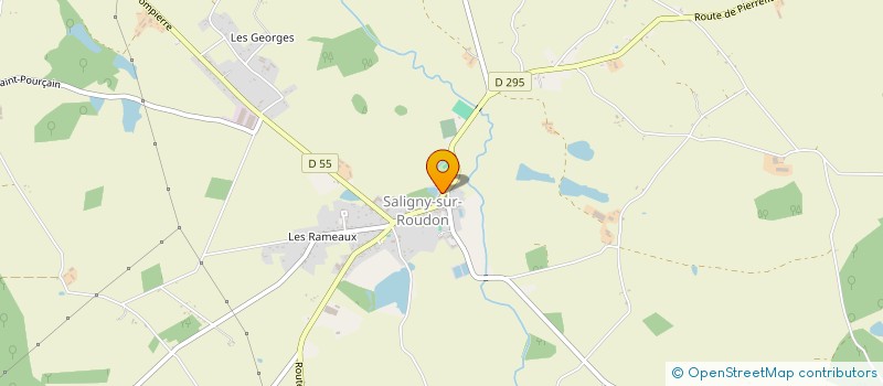 localisation de l'entreprise SEBASTIEN GENESTE  SALIGNY-SUR-ROUDON