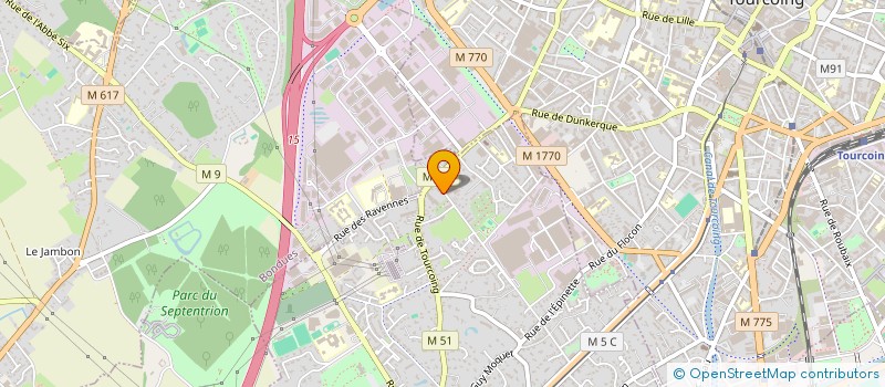 localisation de l'entreprise SEBASTIEN GHESTEM INSTALLATIONS  MOUVAUX