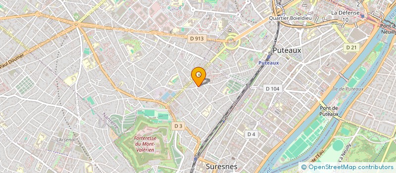 localisation de l'entreprise SEBASTIEN GRAS  SURESNES