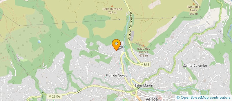 localisation de l'entreprise SEBASTIEN GUAL IMMOBILIER  VENCE