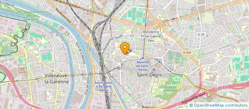 localisation de l'entreprise SEBASTIEN HEBER à SAINT-DENIS