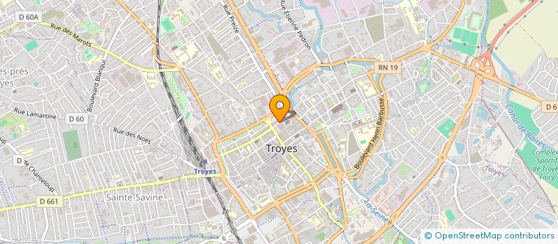 localisation de l'entreprise SEBASTIEN IMMOBILIER à TROYES