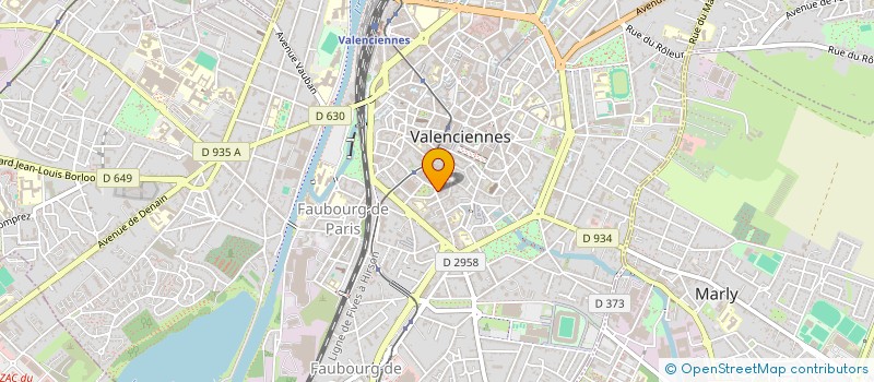 localisation de l'entreprise SEBASTIEN JOAILLIER CREATEUR  VALENCIENNES