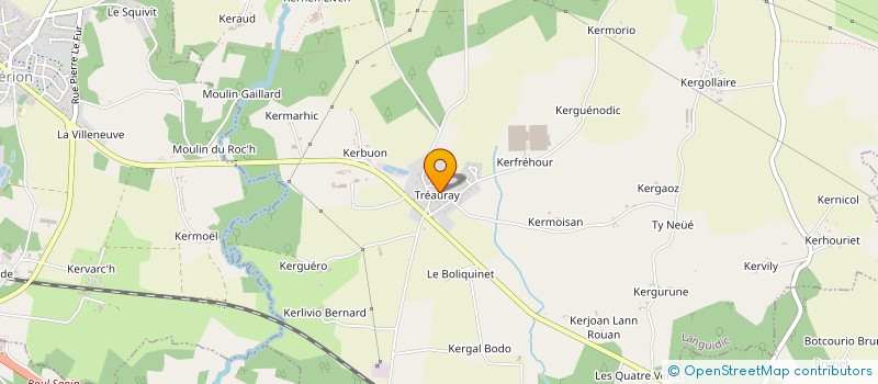 localisation de l'entreprise SEBASTIEN LE GRUSSE  LANGUIDIC