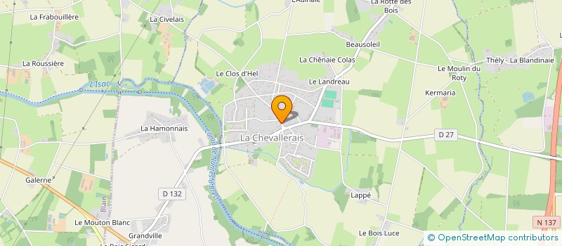 localisation de l'entreprise SEBASTIEN LECOCONNIER MA ONNERIE 44  LA CHEVALLERAIS