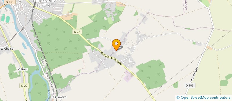 localisation de l'entreprise SEBASTIEN LEDOUX HOLDING  SAINT-CAPRAIS