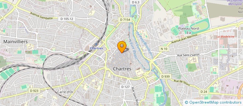 localisation de l'entreprise SEBASTIEN MANIGLIER, ARCHITECTE à CHARTRES