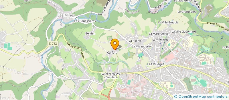 localisation de l'entreprise SEBASTIEN PLANTE à SAINT-BRIEUC