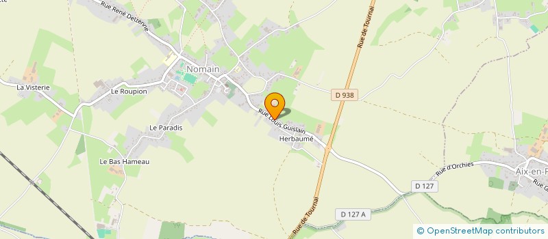 localisation de l'entreprise SEBASTIEN WIESEL INGENIERIE CONSEIL  NOMAIN