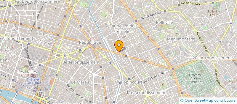 localisation de l'entreprise SEBASTO AUTO RADIO à PARIS