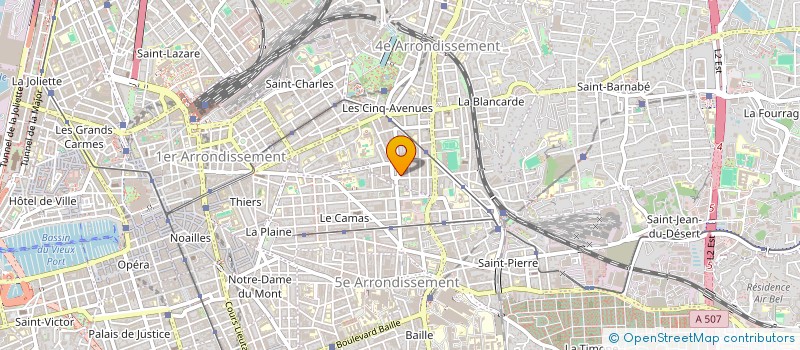 localisation de l'entreprise SEBASTO VIANDES à MARSEILLE