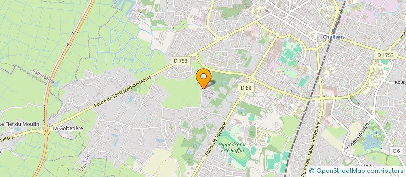 localisation de l'entreprise SEBASTO75 à CHALLANS