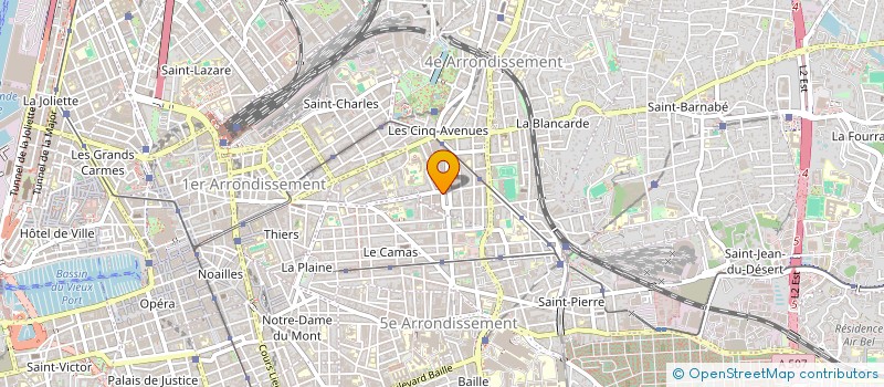 localisation de l'entreprise SEBASTOP 13 à MARSEILLE
