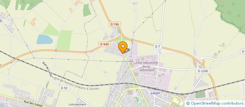 localisation de l'entreprise SEBASTOPOL à LUCON