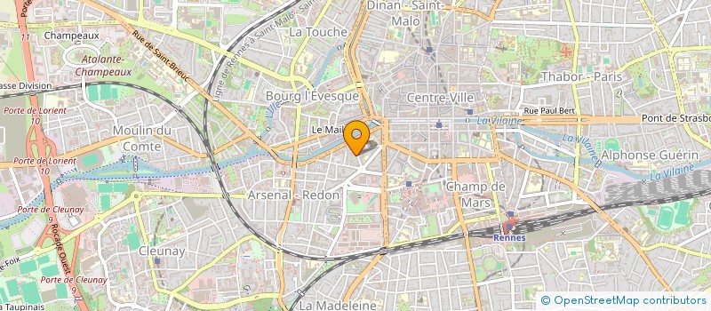 localisation de l'entreprise SEBASTOPOL  RENNES
