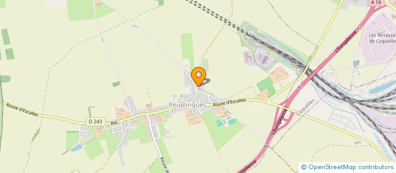 localisation de l'entreprise SEBATEAU  PEUPLINGUES