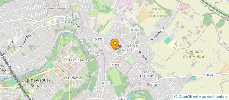 localisation de l'entreprise SEBAULT COUVERTURE CHARPENTE à PERIGNY