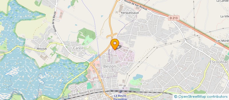 localisation de l'entreprise SEBAUTO  LA BAULE-ESCOUBLAC