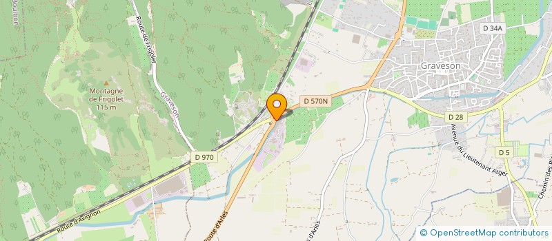 localisation de l'entreprise SEBAX  GRAVESON