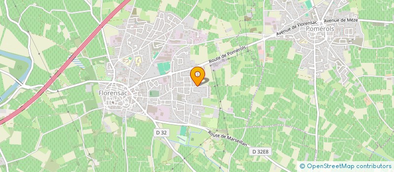 localisation de l'entreprise SEBAYAN  FLORENSAC