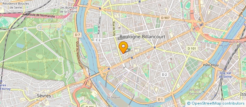 localisation de l'entreprise SEBBAN FAMILY à BOULOGNE-BILLANCOURT