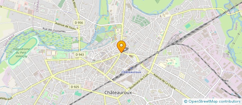 localisation de l'entreprise SEBBAR à CHATEAUROUX