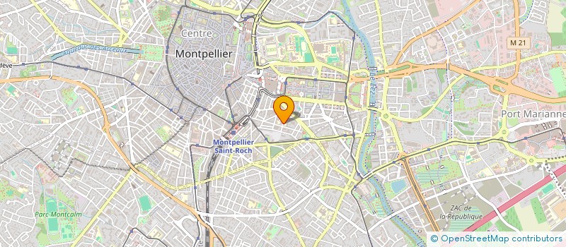 localisation de l'entreprise SEBBATA F C V à MONTPELLIER