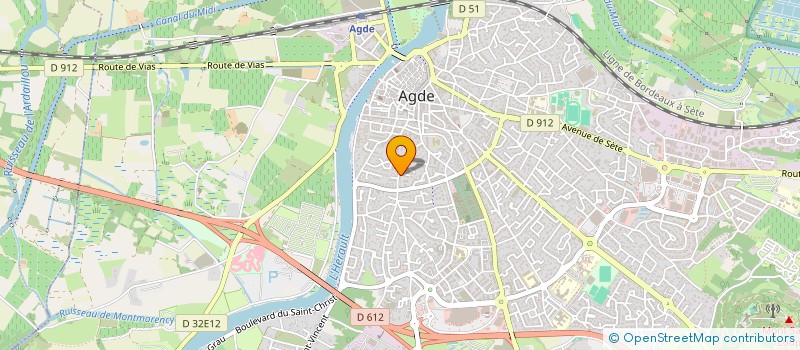 localisation de l'entreprise SEBBOIS à AGDE