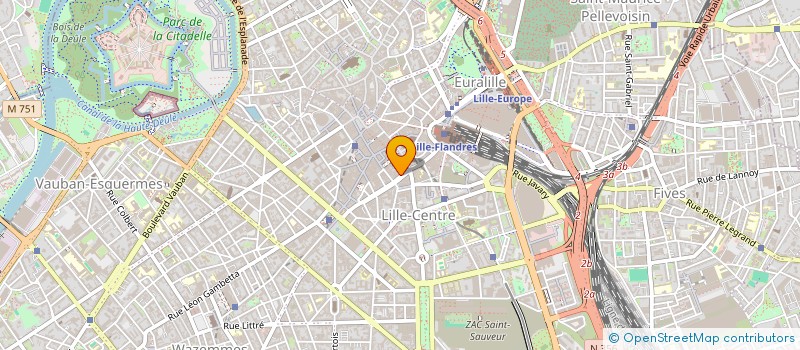 localisation de l'entreprise SEBCAROMANON à LILLE