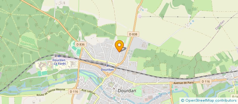 localisation de l'entreprise SEBCARS à DOURDAN